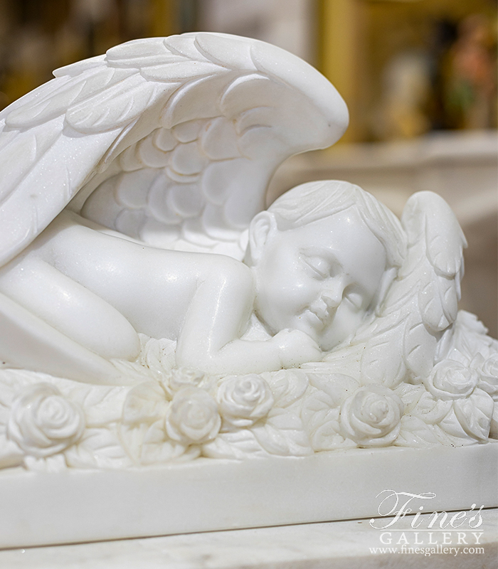 Search Result For Marble Memorials  - Infant Rose Bed Marble Memorial - MEM-290
